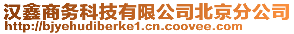 漢鑫商務(wù)科技有限公司北京分公司