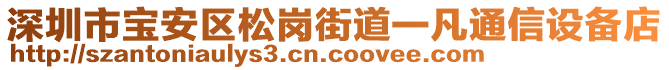 深圳市寶安區(qū)松崗街道一凡通信設(shè)備店