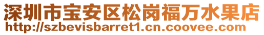 深圳市寶安區松崗福萬水果店