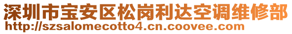 深圳市寶安區(qū)松崗利達(dá)空調(diào)維修部