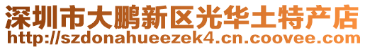 深圳市大鵬新區光華土特產店