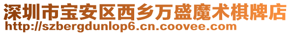深圳市寶安區西鄉萬盛魔術棋牌店