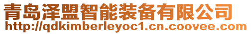 青島澤盟智能裝備有限公司