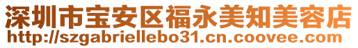 深圳市寶安區(qū)福永美知美容店
