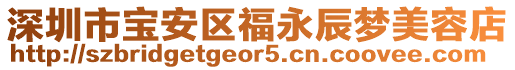 深圳市寶安區福永辰夢美容店