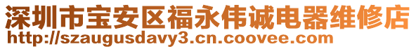 深圳市寶安區(qū)福永偉誠電器維修店