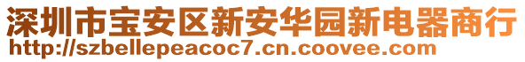 深圳市寶安區(qū)新安華園新電器商行