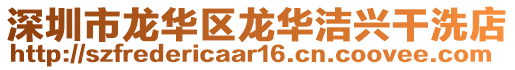 深圳市龍華區(qū)龍華潔興干洗店