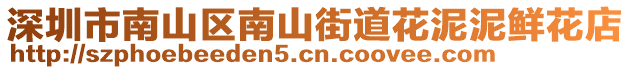 深圳市南山區(qū)南山街道花泥泥鮮花店