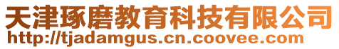 天津琢磨教育科技有限公司