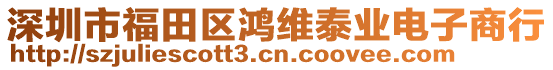 深圳市福田區(qū)鴻維泰業(yè)電子商行