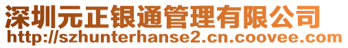 深圳元正銀通管理有限公司