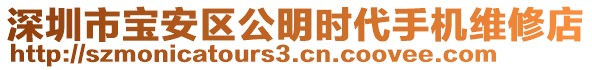 深圳市寶安區(qū)公明時代手機(jī)維修店