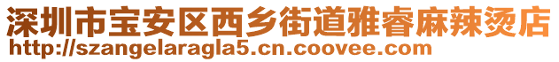 深圳市寶安區西鄉街道雅睿麻辣燙店