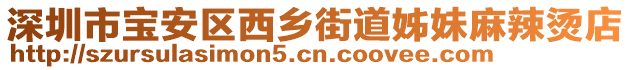 深圳市寶安區(qū)西鄉(xiāng)街道姊妹麻辣燙店