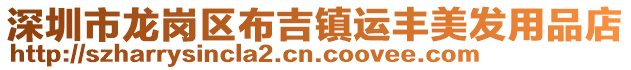 深圳市龍崗區布吉鎮運豐美發用品店