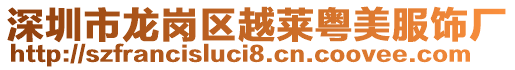 深圳市龍崗區越萊粵美服飾廠
