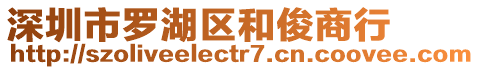 深圳市羅湖區(qū)和俊商行