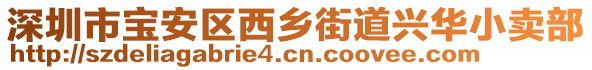 深圳市寶安區(qū)西鄉(xiāng)街道興華小賣部