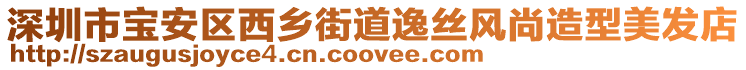 深圳市寶安區西鄉街道逸絲風尚造型美發店