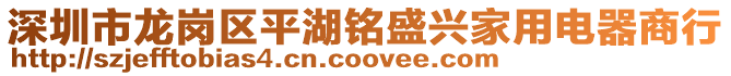 深圳市龍崗區平湖銘盛興家用電器商行