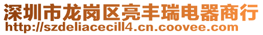 深圳市龍崗區亮豐瑞電器商行