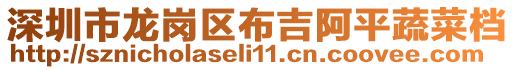 深圳市龍崗區布吉阿平蔬菜檔