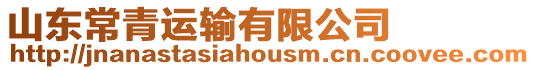 山東常青運(yùn)輸有限公司