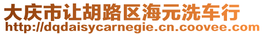 大慶市讓胡路區海元洗車行