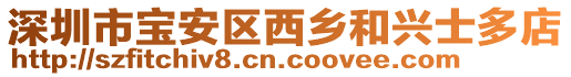 深圳市寶安區西鄉和興士多店