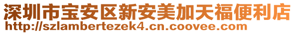 深圳市寶安區新安美加天福便利店
