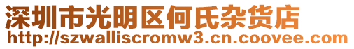 深圳市光明區(qū)何氏雜貨店
