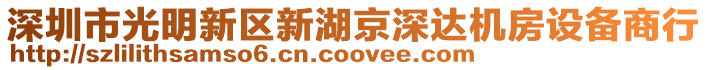 深圳市光明新區(qū)新湖京深達(dá)機(jī)房設(shè)備商行
