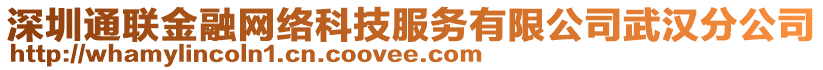 深圳通聯(lián)金融網(wǎng)絡(luò)科技服務(wù)有限公司武漢分公司