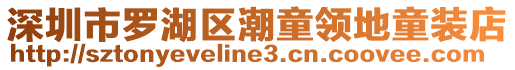 深圳市羅湖區(qū)潮童領(lǐng)地童裝店