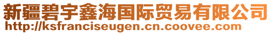 新疆碧宇鑫海國際貿易有限公司