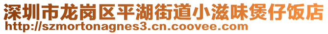 深圳市龍崗區(qū)平湖街道小滋味煲仔飯店