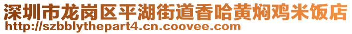 深圳市龍崗區平湖街道香哈黃燜雞米飯店