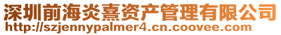 深圳前海炎熹資產管理有限公司