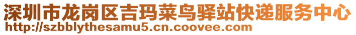 深圳市龍崗區吉瑪菜鳥驛站快遞服務中心