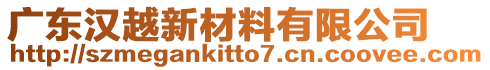 廣東漢越新材料有限公司