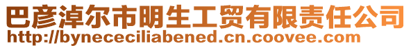 巴彥淖爾市明生工貿(mào)有限責(zé)任公司