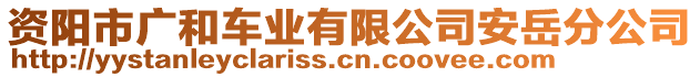 資陽市廣和車業(yè)有限公司安岳分公司