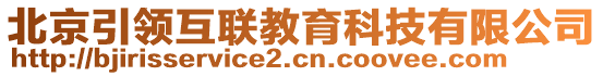 北京引領(lǐng)互聯(lián)教育科技有限公司