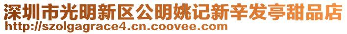 深圳市光明新區(qū)公明姚記新辛發(fā)亭甜品店
