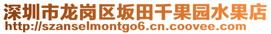 深圳市龍崗區(qū)坂田千果園水果店