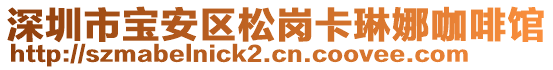 深圳市寶安區(qū)松崗卡琳娜咖啡館