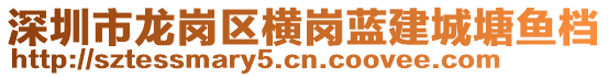 深圳市龍崗區(qū)橫崗藍(lán)建城塘魚(yú)檔