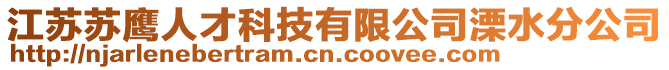 江蘇蘇鷹人才科技有限公司溧水分公司