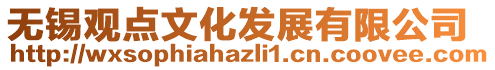 無錫觀點文化發(fā)展有限公司